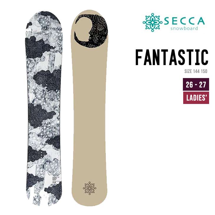 SECCA セッカ 26-27 FANTASTIC 素晴らしい スノーボード