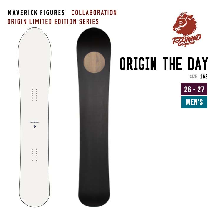 TJ BRAND ティージェーブランド 26-27 ORIGIN MRF COLLABO 開びゃく スノーボード