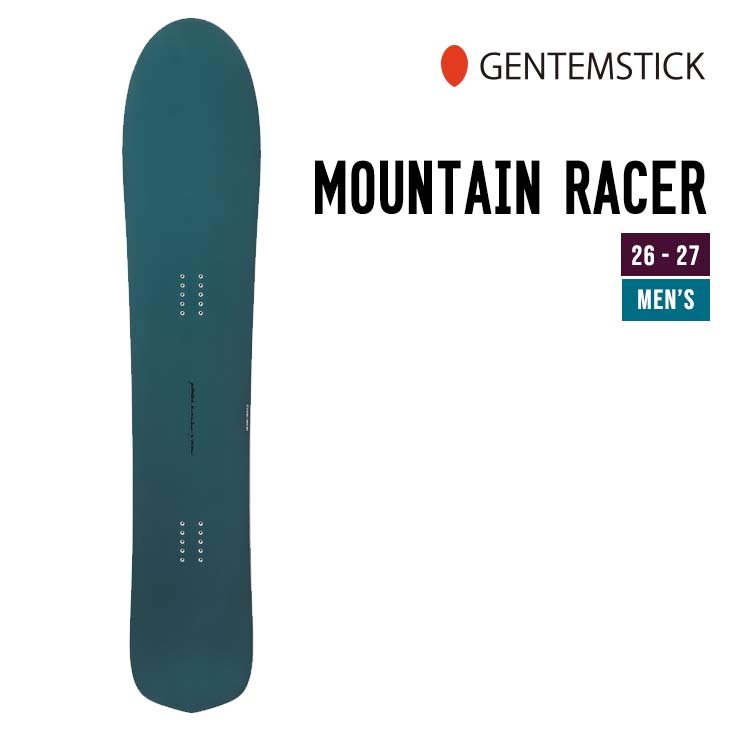 GENTEMSTICK ゲンテンスティック 26-27 MOUNTAIN RACER マウンテンレーサー 2026-2027 スノーボード メンズ｜スノーボードSHOP 【SIDECAR】