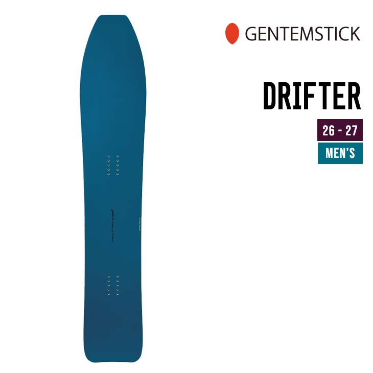 GENTEMSTICK ゲンテンスティック 26-27 DRIFTER ドリフター 2026-2027 スノーボード メンズ｜スノーボードSHOP 【SIDECAR】