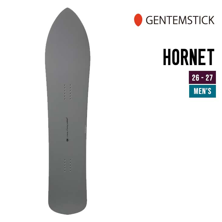 GENTEMSTICK ゲンテンスティック 26-27 HORNET ホーネット 2026-2027 スノーボード メンズ｜スノーボードSHOP 【SIDECAR】