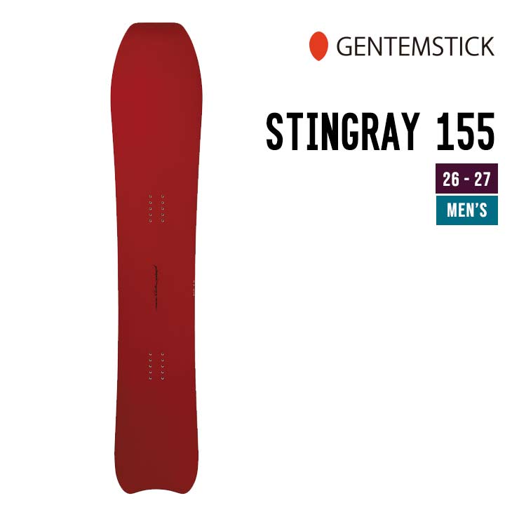 GENTEMSTICK ゲンテンスティック 26-27 STINGRAY スティングレイ 2026-2027 スノーボード メンズ｜スノーボードSHOP 【SIDECAR】