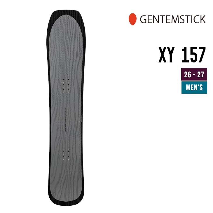 GENTEMSTICK ゲンテンスティック 26-27 XY 157 ALEX YODER エックスワイ 2026-2027 スノーボード メンズ｜スノーボードSHOP 【SIDECAR】
