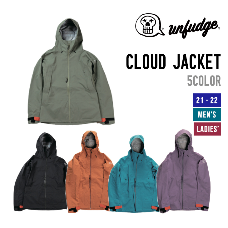 定価 UNFUDGE アンファッジ 21-22 CLOUD JACKET クラウド ジャケット