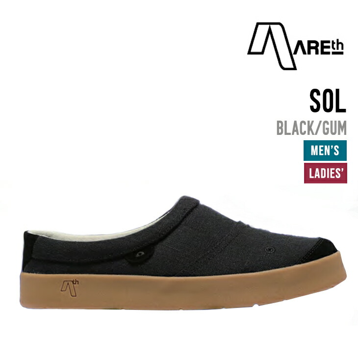 Areth スニーカー スリップオンサンダル Sol ソル 21earlyモデル 靴 アース Sidecar 靴 Sol サンダル靴 サンダル スノーボードshop