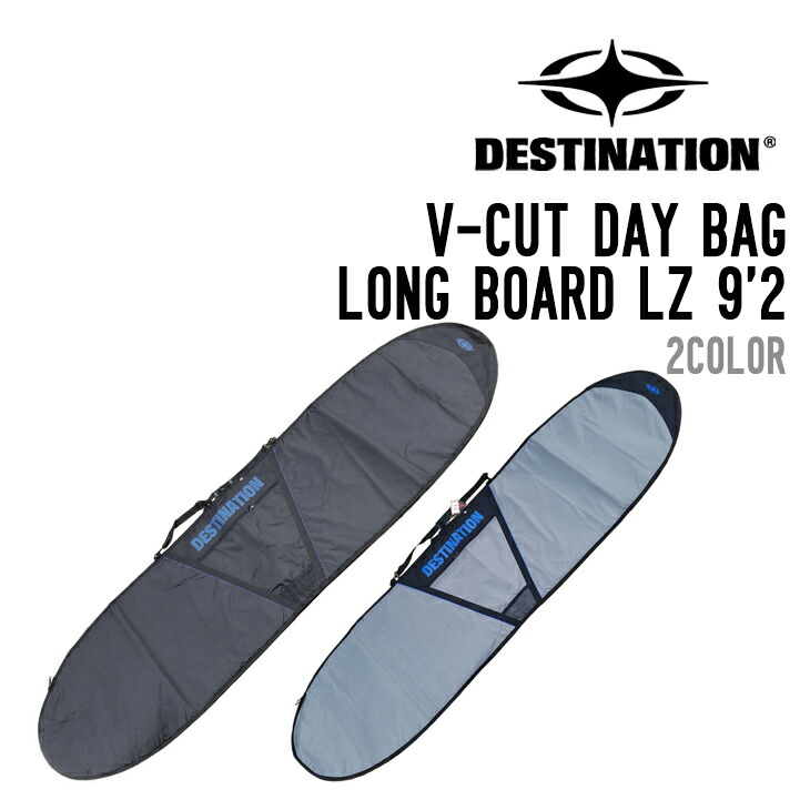 DESTINATION 最終目標 V-CUT DAY BAG LONG BOARD LZ 9\u00272 デイバッグ ロングゲーム盤 ロングファスナー サーフゲーム盤 入れもの