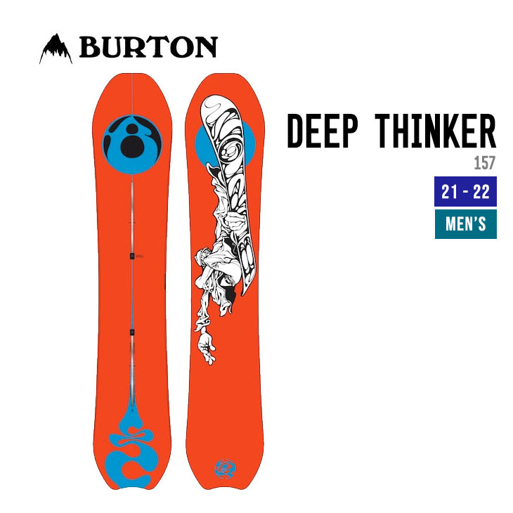 NEW売り切れる前に☆ BURTON バートン 21-22 DEEP THINKER ディープ