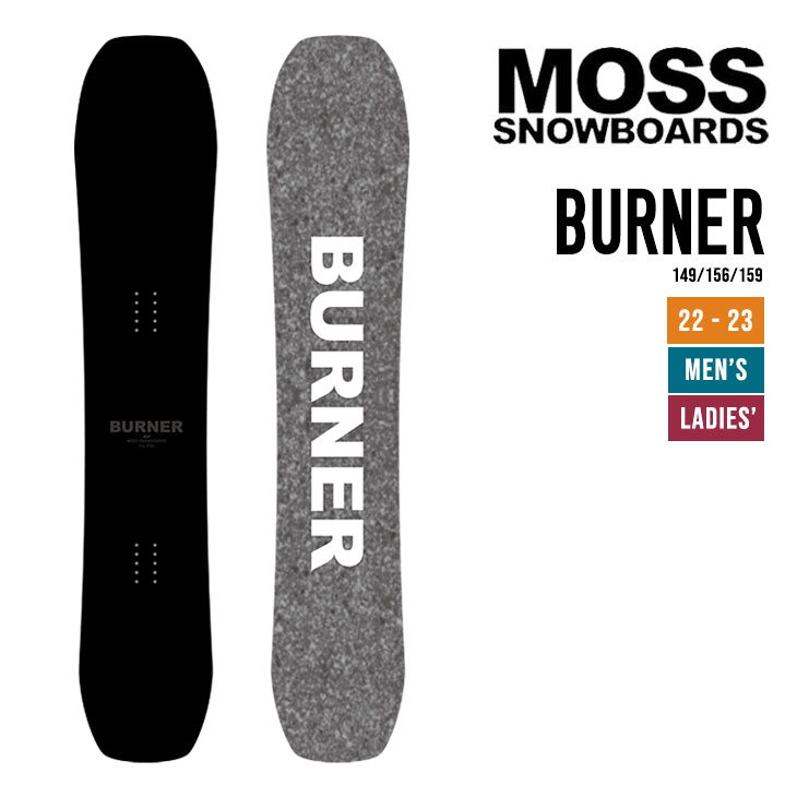 35％OFF】 22-23 MOSS SNOWBOARD モス スノーボード Q キュー 158cm