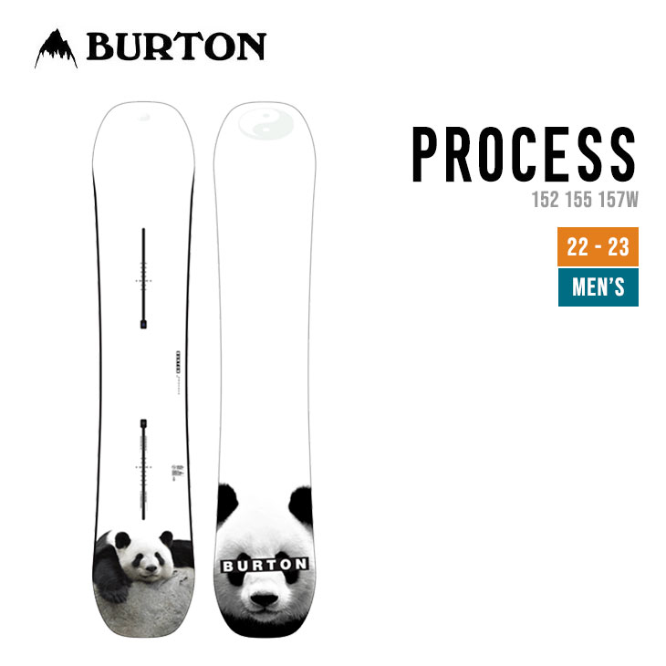 出群 BURTON バートン 22-23 PROCESS プロセス スノーボード