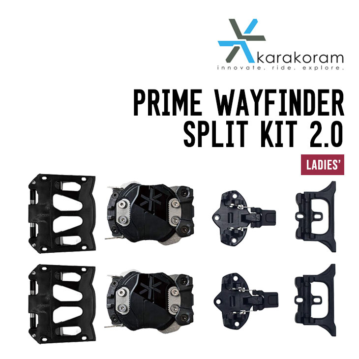 ご注文で当日配送 KARAKORAM カラコラム PRIME WAYFINDER SPLIT KIT