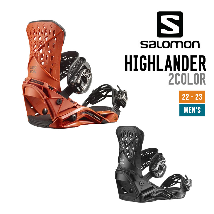 美品】22-23 SALOMON サロモン HIGHLANDER ハイランダー-