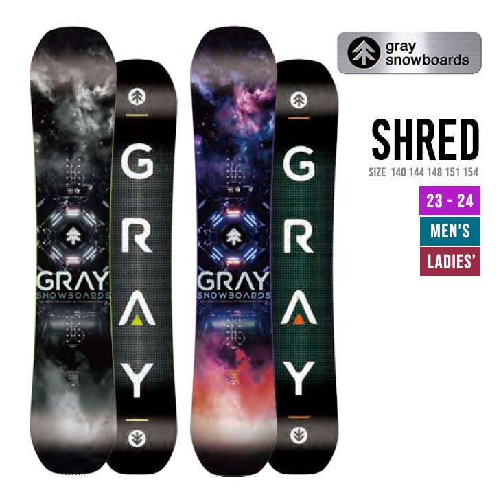 新品 GRAY グレイ 144cm グラトリ スノーボード 板 送料込み 予約商品] 25-26 GRAY SNOWBOARDS グレイ GENIUS ジーニアス 140cm