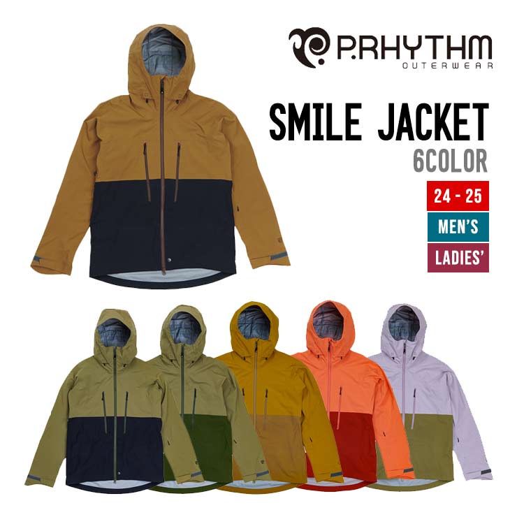 P.RHYTHM SMILE JACKET プリズム スマイルジャケット M 楽天市場】25-26 P.RHYTHM プリズム SMILE JACKET スマイル