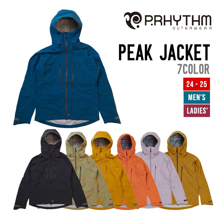 P.RHYTHM プリズム スノーボードウェア キッズウェア 上下セット160㎝ 楽天市場】P.RHYTHM プリズム 24-25 PEAK JACKET ピーク
