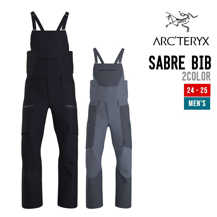 ARC'TERYX Sabre Bib Men's ブラック S-Short ARC'TERYX Sabre Bib Men's ブラック S-Short Arc'teryx Mens