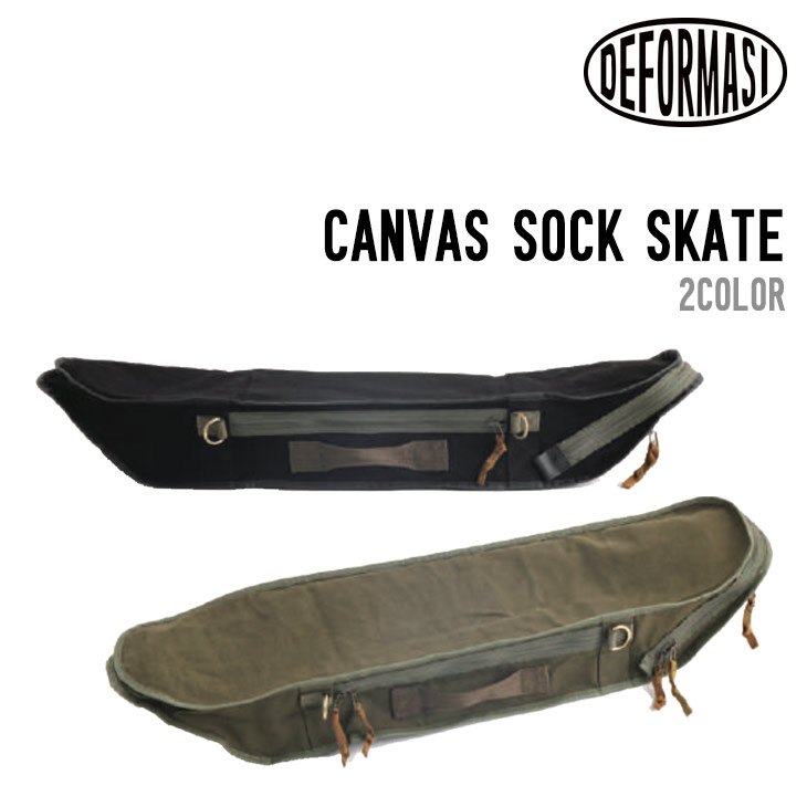 DEFORMASI デフォルマシ WASABI CANVAS SOCK SK 山葵 帆布 ソック 滑る 定め事品 滑るゲーム盤 SK8 御徒面子 役立つこと的