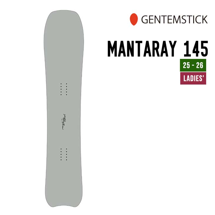 ゲンテン スティック gentem stick マンタレイ 154cm genten（ゲンテン） 25-26 GENTEMSTICK ゲンテンスティック MANTARAY
