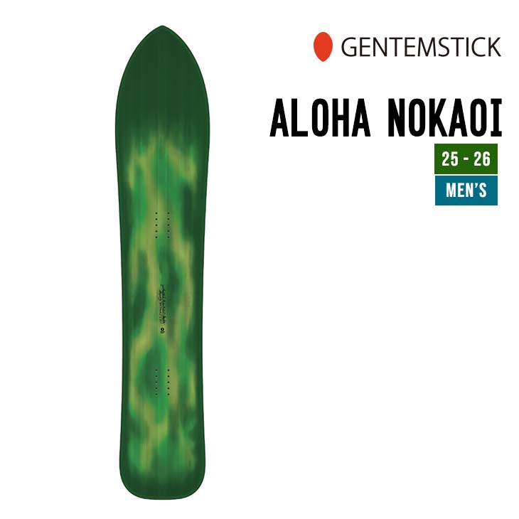 新品 限定品 gentemstick Aloha Nakaoi スノーボード 25-26 ALOHA NOKAOI - GENTEMSTICK Official Web | THE SNOWSURF