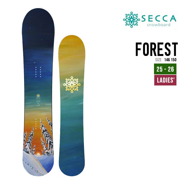 SECCA セッカ　RISE パウダーボード 152 SECCA セッカ 25-26 RISE ライズ スノーボード 早期予約 2025