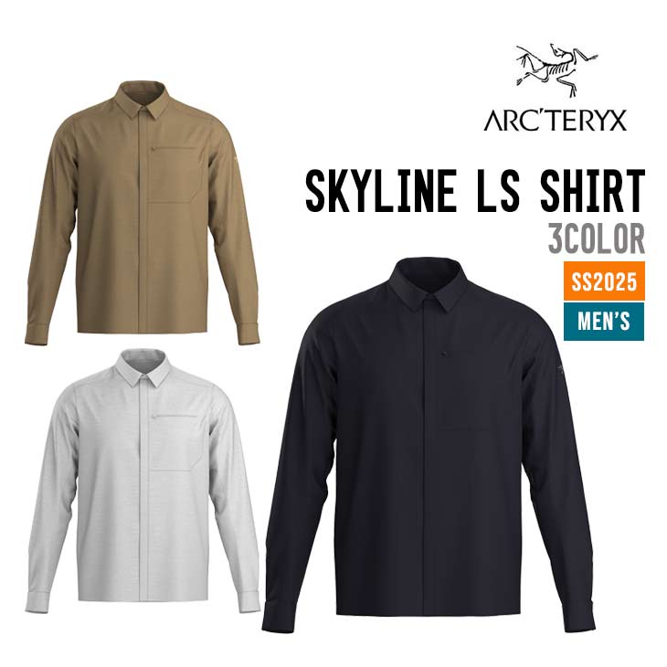 ARC'TERYX アークテリクスKASLO SHIRT 半袖シャツ ARC'TERYX ARCTERYX アークテリクス 半袖 シャツ SKYLINE SS