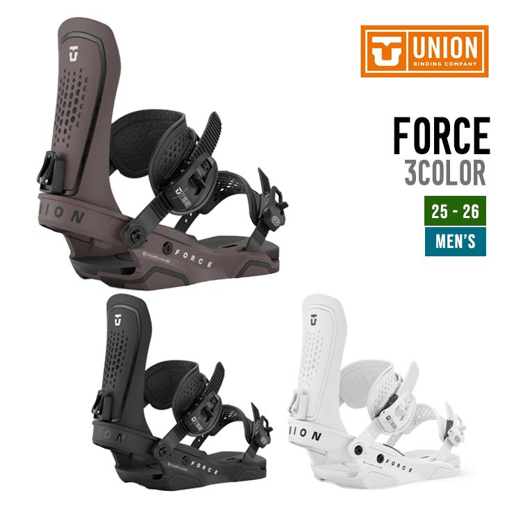 UNION FORCE 23-24ビンディング ホワイト S Union Force Bindings – CARDIFF SNOWcraft