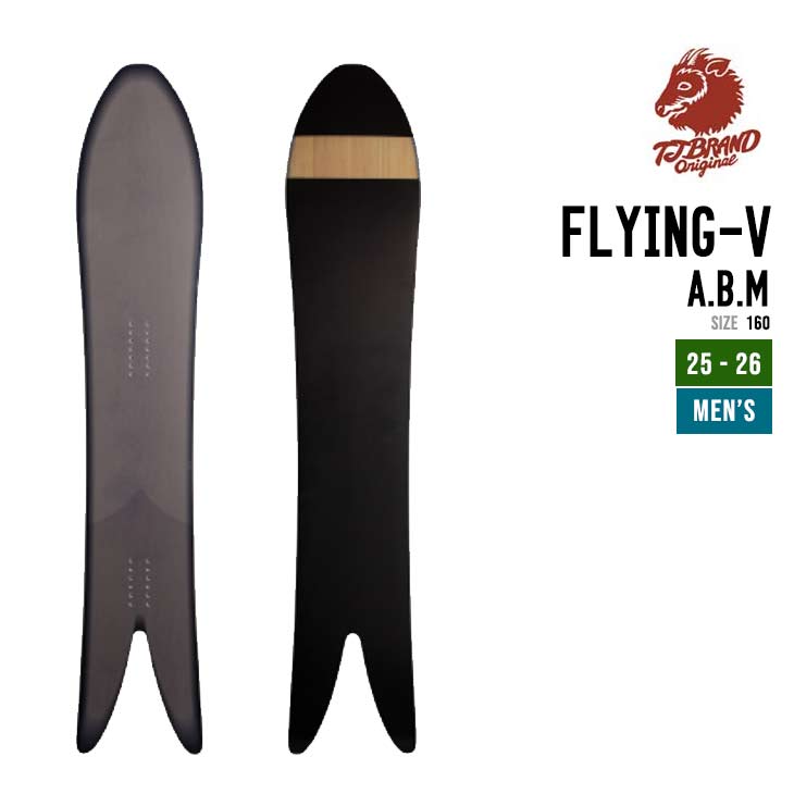 スノーボード TJ BRAND FLYING-V 25-26 予約商品 】 TJ BRAND ( ティージェーブランド ) FLYING-V