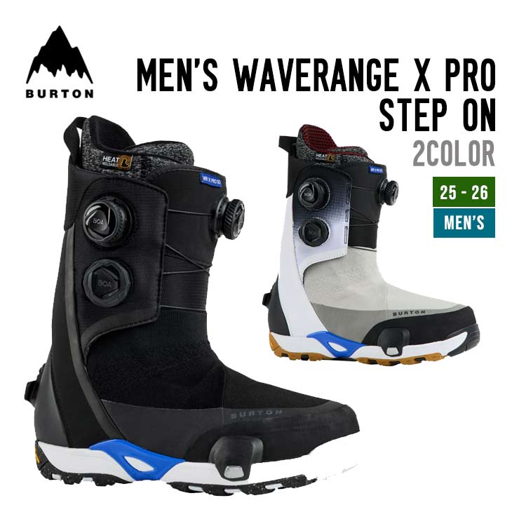 楽天市場】BURTON バートン 25-26 Men's Waverange X Step On ウェイブ