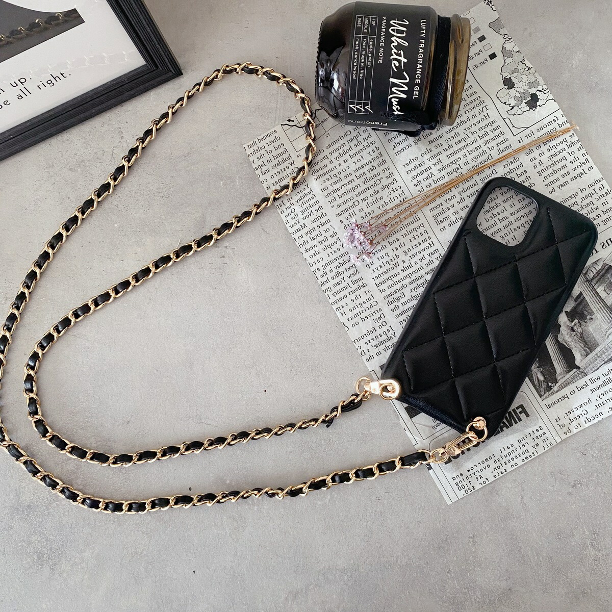 楽天市場】【17シリーズ入荷】 iPhoneキルティングケースストラップ