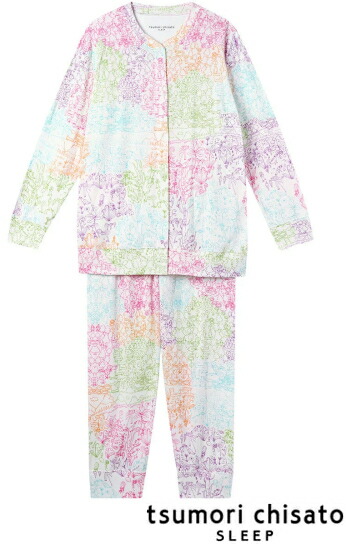 ＜新作＞【綿１００％】森の中でグランピング♪パジャマ［wacoal tsumori chisato］ 母の日