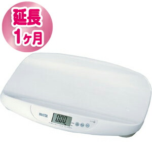 タニタ ベビースケール デジタル ホワイト　BD-586 中古品　傷あり