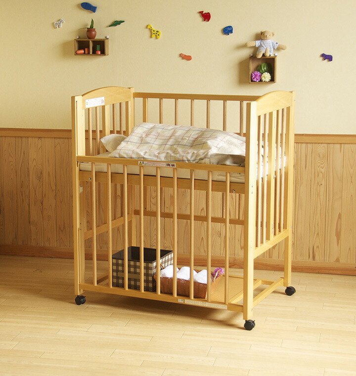 楽天市場】コンパクトベッドプチモール ナチュラル 国産 日本製 ベビー