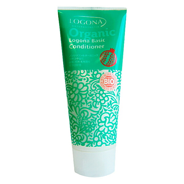 【24時間限定！最大10%OFFクーポン配布中！】ロゴナ ベーシック コンディショナー 200m logona conditioner 日本限定 オーガニック ノンシリコン 潤い 保湿 | リンス ヘアケア 髪の毛 枝毛 髪 ヘア ヘアー さらさら うるおい 補修 ダメージ オーガニックコスメ