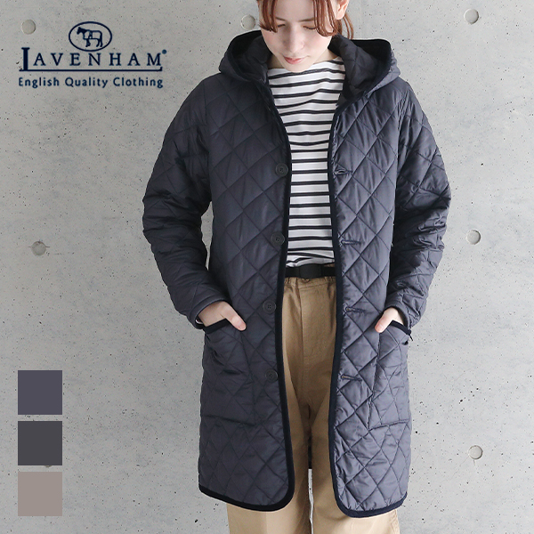 期間限定３０％ＯＦＦ！ LAVENHAM ラベンハム 切り替えキルティング