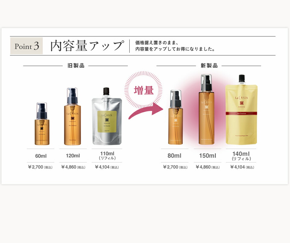 楽天市場 ラカスタ アロマエステ ヘアエマルジョン 80ｍｌ トリートメント ラ カスタ アルペンローゼ 低刺激 ラ カスタ 洗い流さない オイル ヘアトリートメント ヘアートリートメント ヘアオイル ヘアーオイル サンテラボ