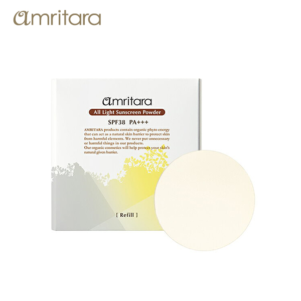 楽天市場】【500円OFFクーポン配布中！】アムリターラ amritara オールライトサンスクリーンパウダー SPF38PA+++  トライアルサイズ（ミニパフ付き）|パウダー 日焼け止め フェイスパウダー uv 顔 フェイス 日焼け防止 uvケア 紫外線対策 日焼け : サンテラボ