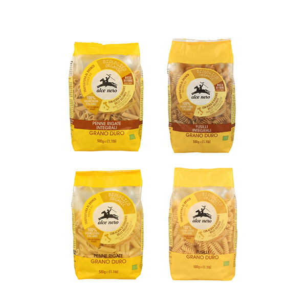 楽天市場 アルチェネロ Alce Nero デュラムセモリナ ショートパスタ 500g オーガニック 有機jas Eu認証 有機デュラム小麦 有機 ペンネ 有機フジッリ 有機全粒粉ペンネ 有機全粒粉フジッリ イタリア産 サンテラボ
