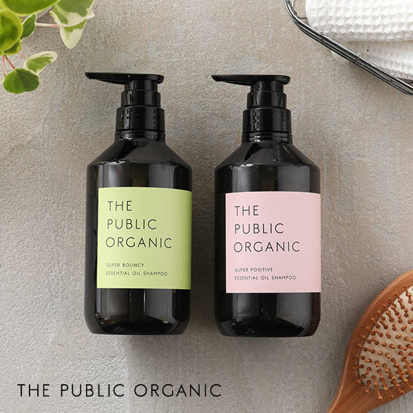 楽天市場 ザ パブリックオーガニック The Public Organic スーパーシャンプー 480ml スーパーバウンシー スーパーポジティブ シャンプー ヘアケア 精油 うるおい しっとり まとまる ダメージケア 髪 リニューアル サンテラボ