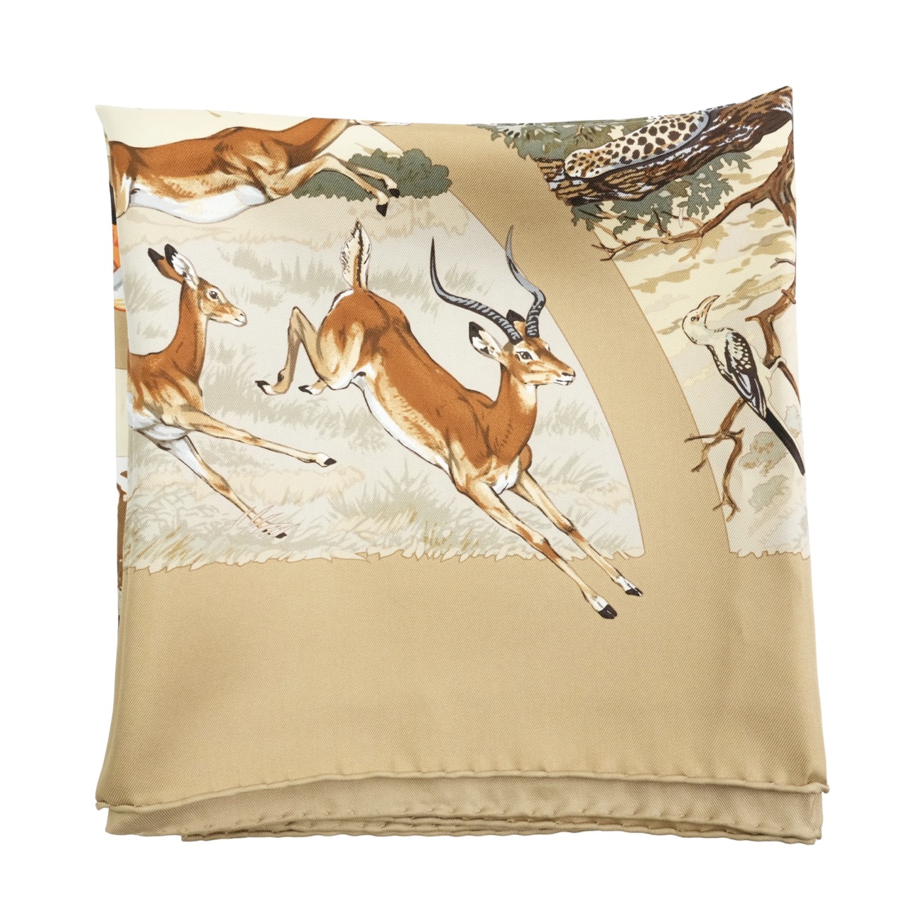 エルメス　HERMES　スカーフ　カレ90　アトランティス大陸 HERMES 極美品 エルメス カレ90『L'ATLANTIDE アトランティス大陸