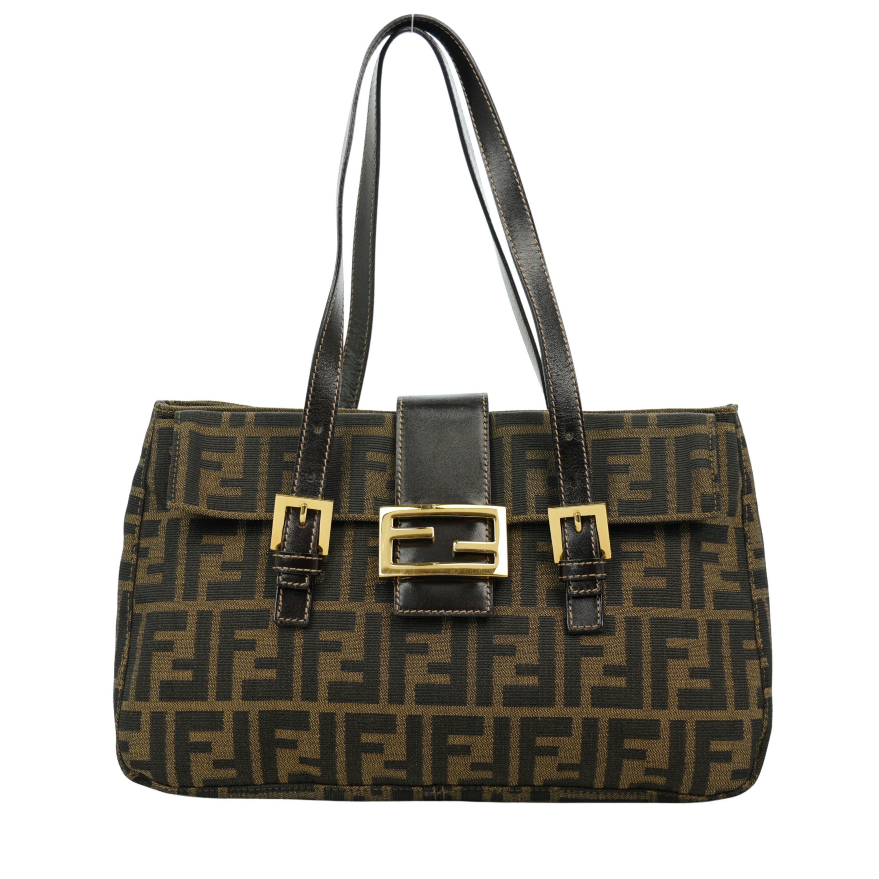 楽天市場】本物 フェンディ FENDI ズッカ トートバッグ ハンドバッグ