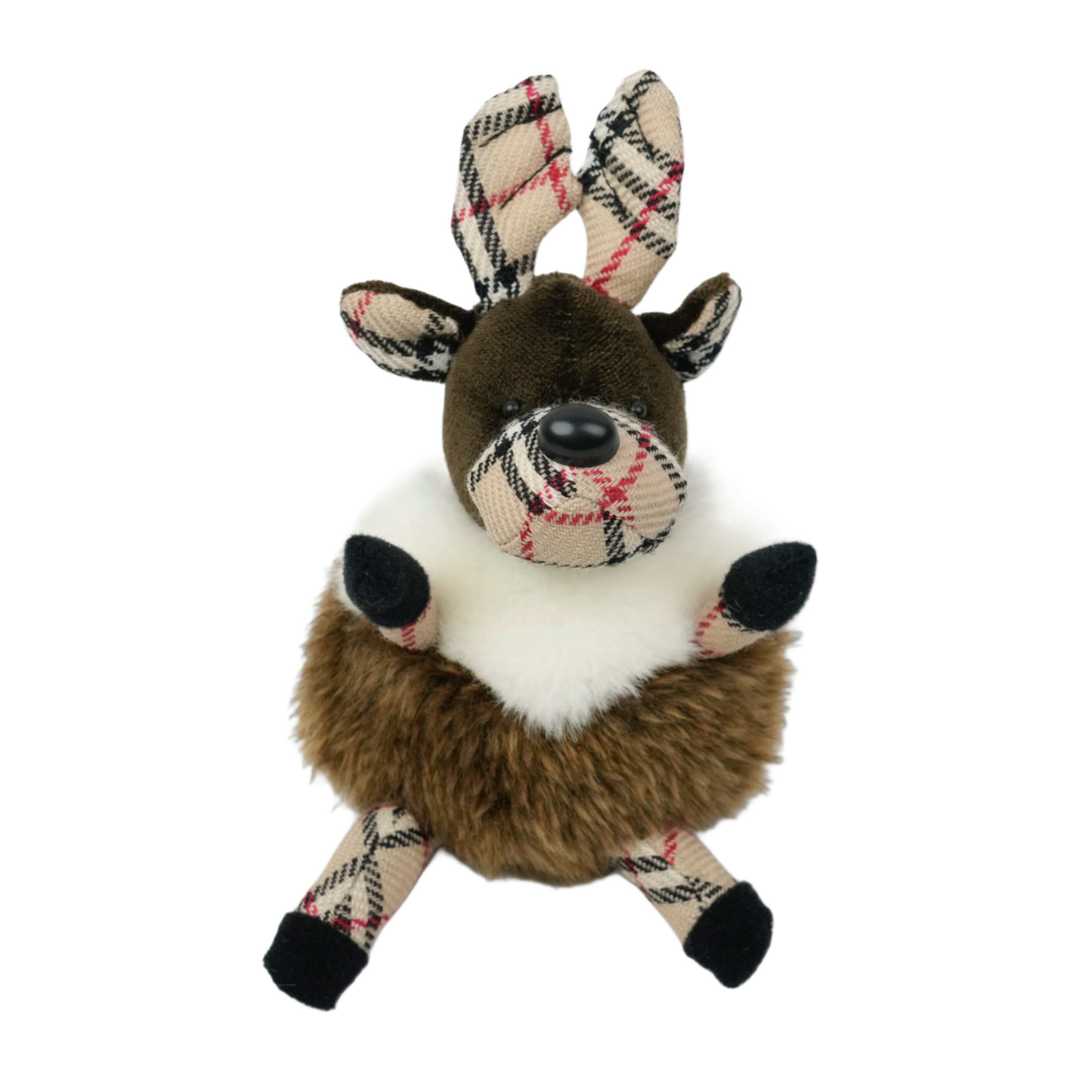 BURBERRY バーバリー ノバチェック トナカイ ぬいぐるみ ブラウン系 楽天市場】バーバリー ぬいぐるみ バーバリーチェック