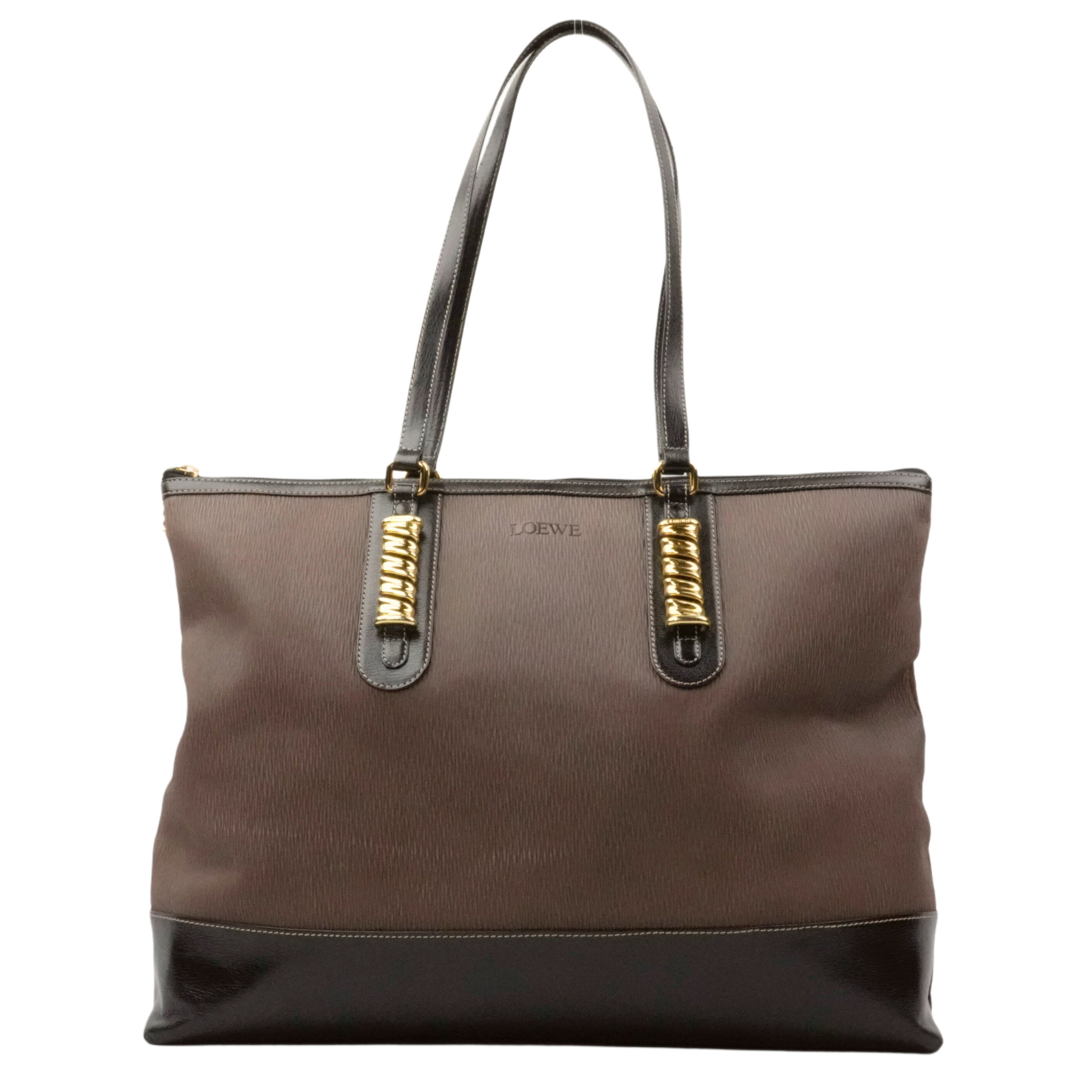 ロエベ　loewe ビンテージ　アナグラム　レザー　ショルダー LOEWE ロエベ アナグラム フロントベルト エンボスレザー