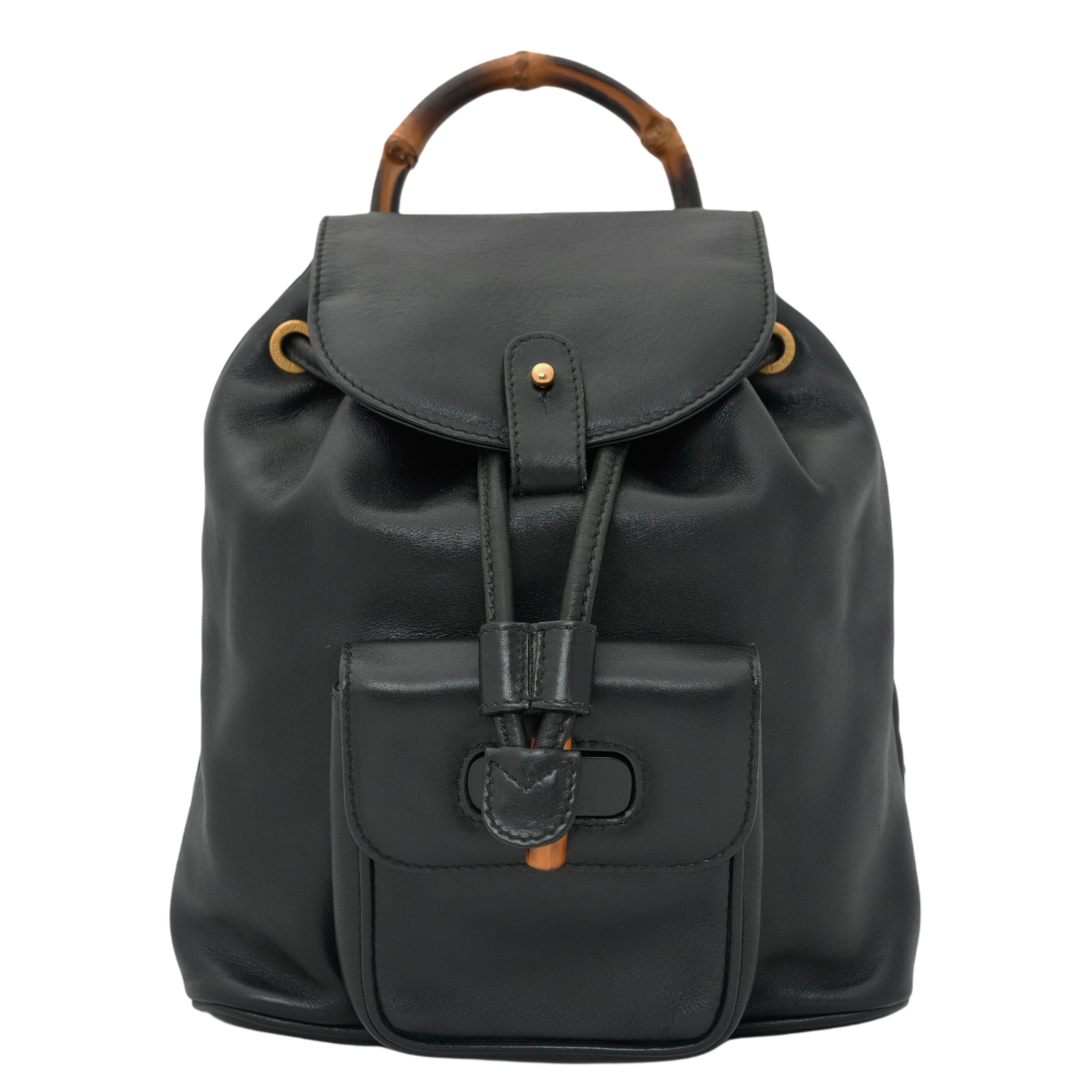 Dani　　　　　　　【正規品/希少】 グッチ リュック バンブー レザー Vintage Gallery Rococo OLD GUCCI 世界No.1のコレクション！