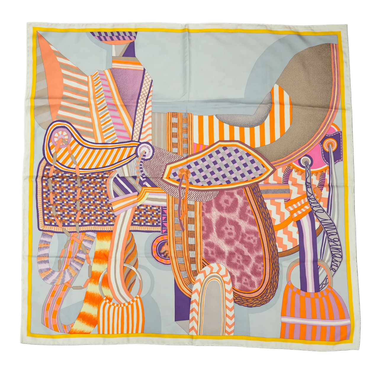 楽天市場】エルメス カレ90 スカーフ 空想の鞍 LA SELLE IMAGINAIRE