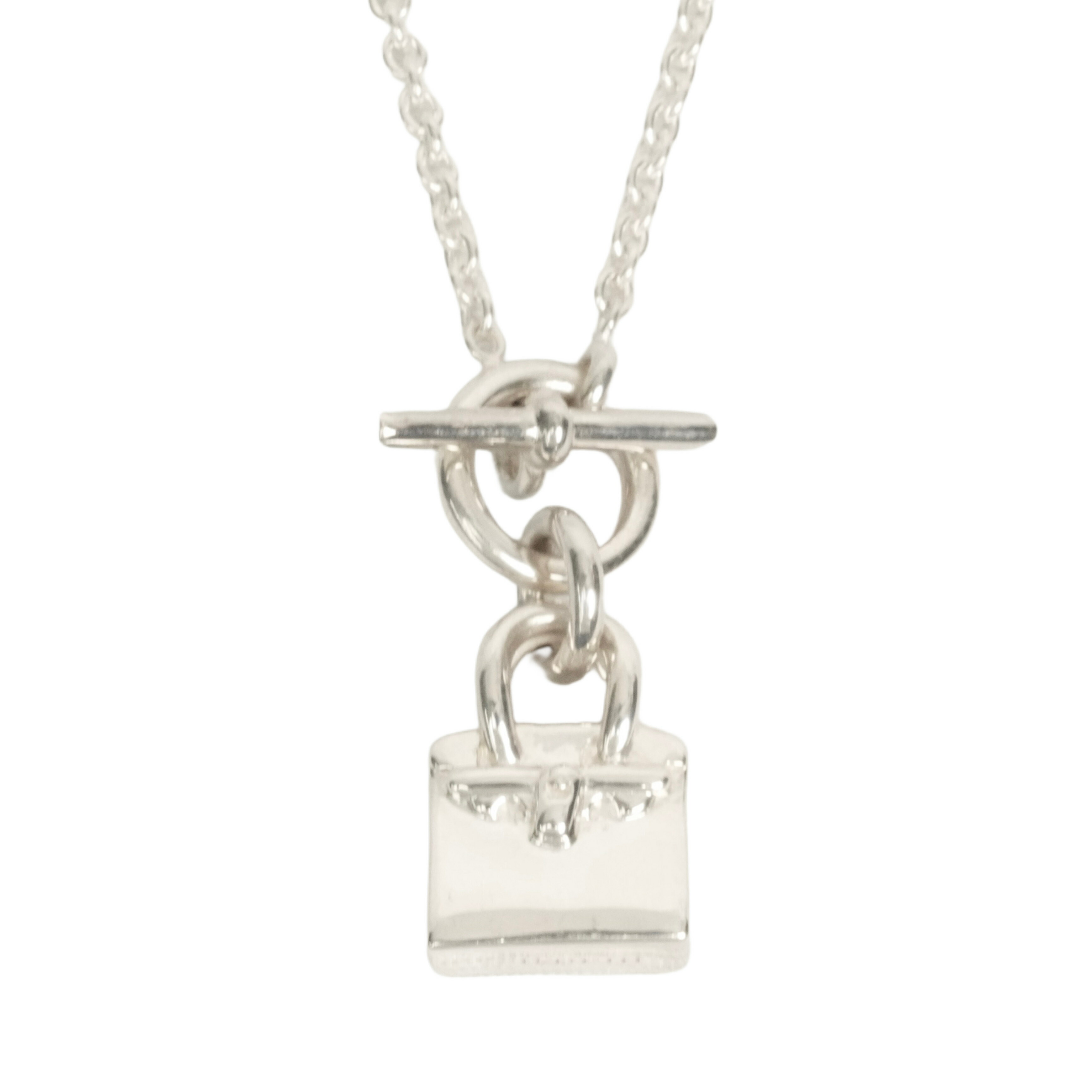 幸運のお守り感たっぷり♪【HERMES】Amulettes Kelly ペンダント Amulettes Kelly' Diamond Pendent Necklace and 'Amulettes