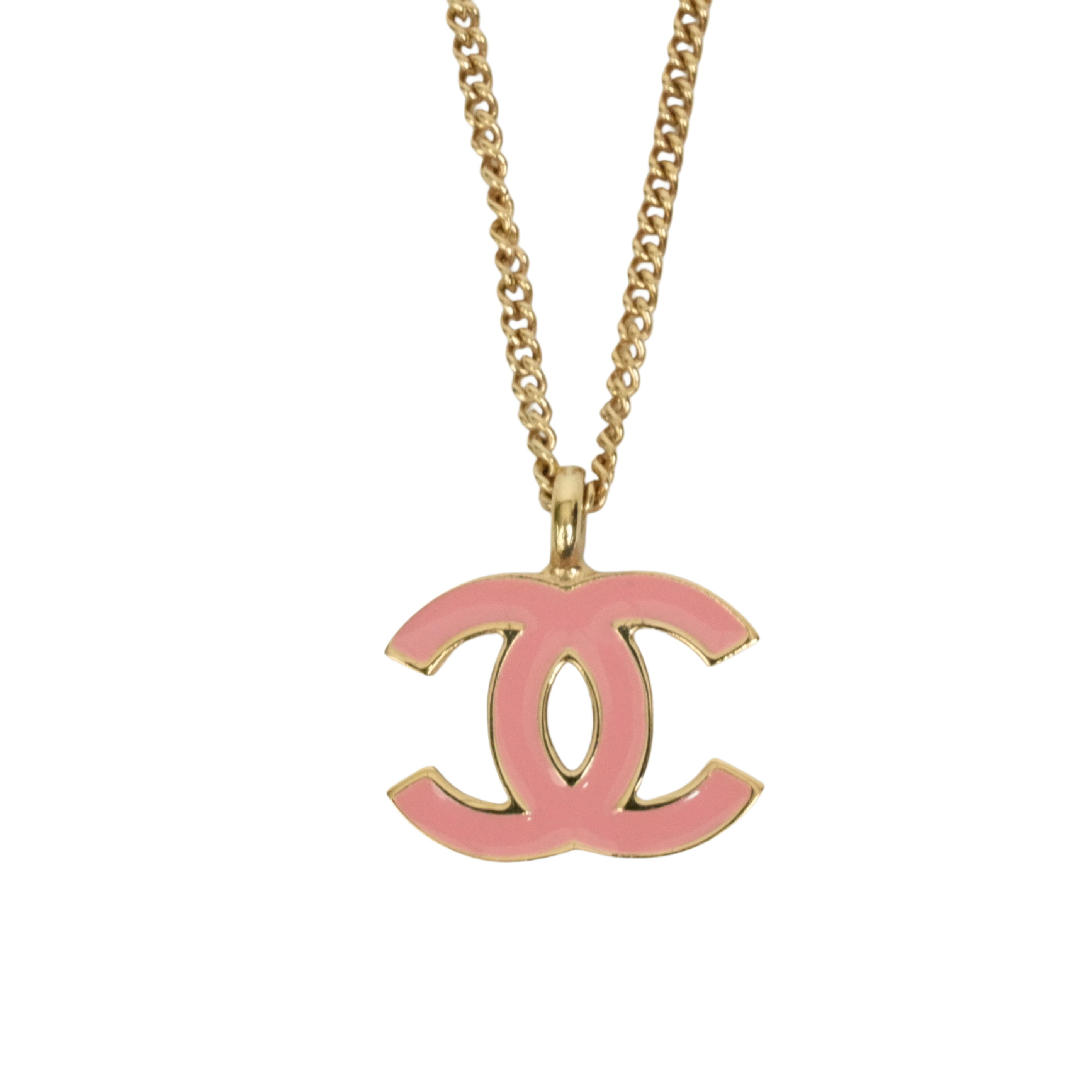 楽天市場】シャネル CHANEL ネックレス ココマーク ピンク 2004年製