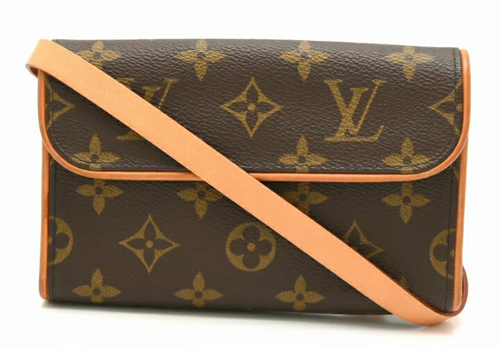 【百貨店SALE P5倍＆引き換え証】【中古・VINTAGE】 Louisvuitton ルイヴィトン モノグラム ポシェットフロランチーヌポーチ ヴィンテージ Monogram Pochette Florentine Pouch Waist Bag M51855