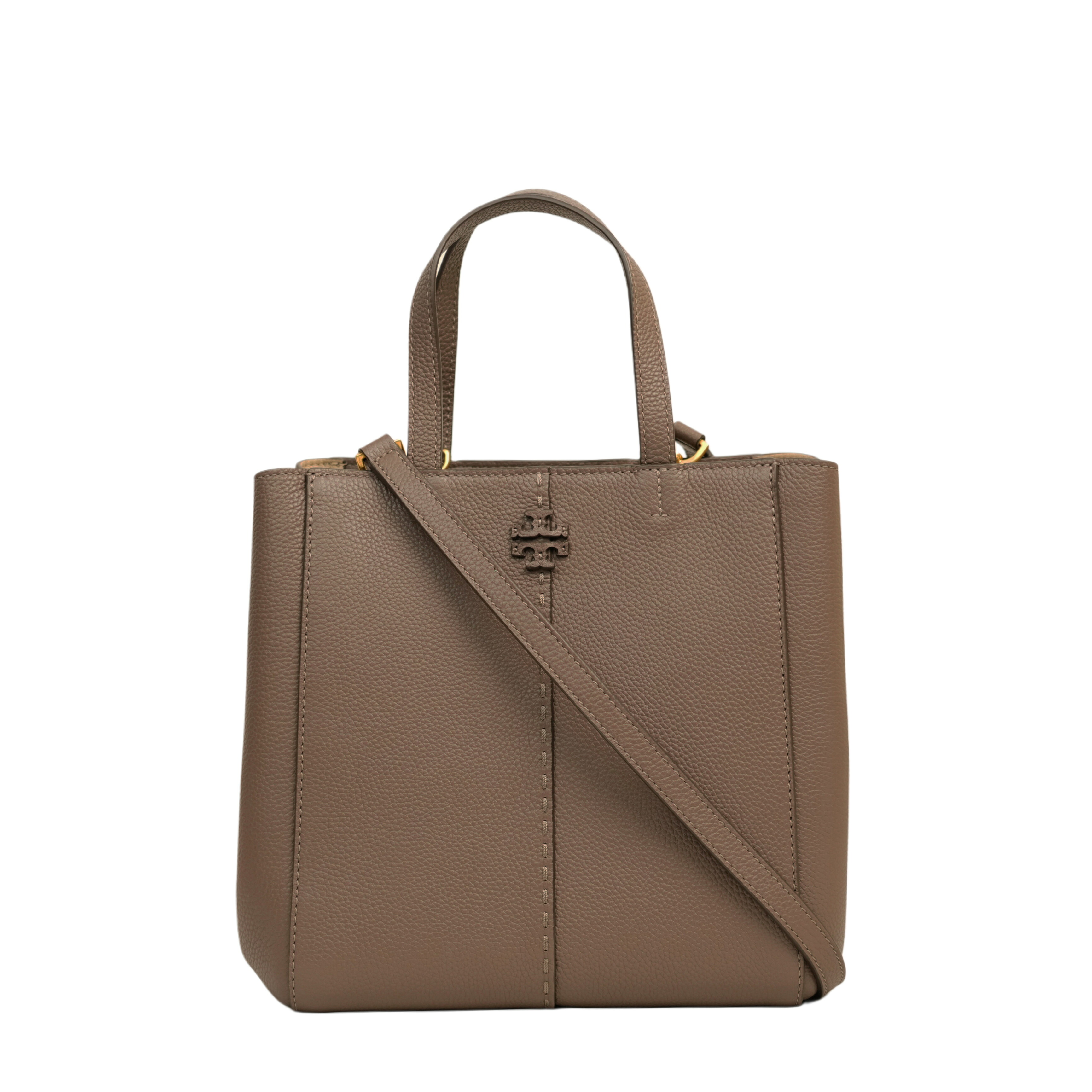 【中古・VINTAGE】TORY BURCH トリー バーチ ロゴタイプ ハンドバック/ショルダーバッグ 2Way パープル ゴールド なめし革 ヴィンテージ Logo Handbag/Shoulder Bag 2Way