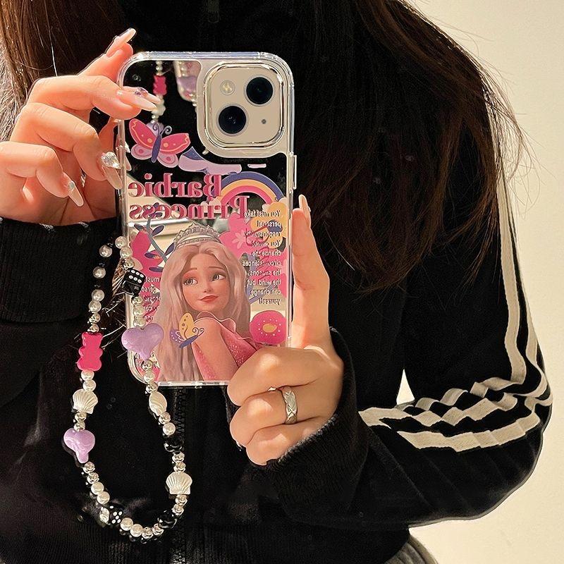 バービー　BARBIE　iPhoneケース　モバイルプロテクター　11個セット Qoo10] バービーピンク iphone16 16P