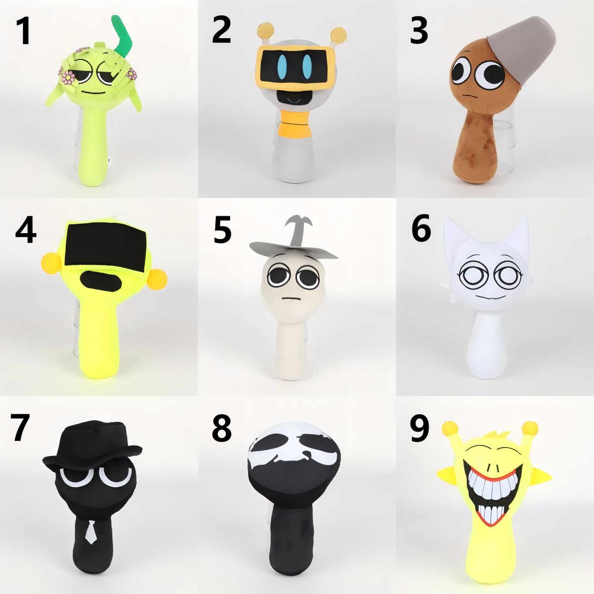 楽天市場】Sprunki incredibox スプランキー ぬいぐるみ 27点セット