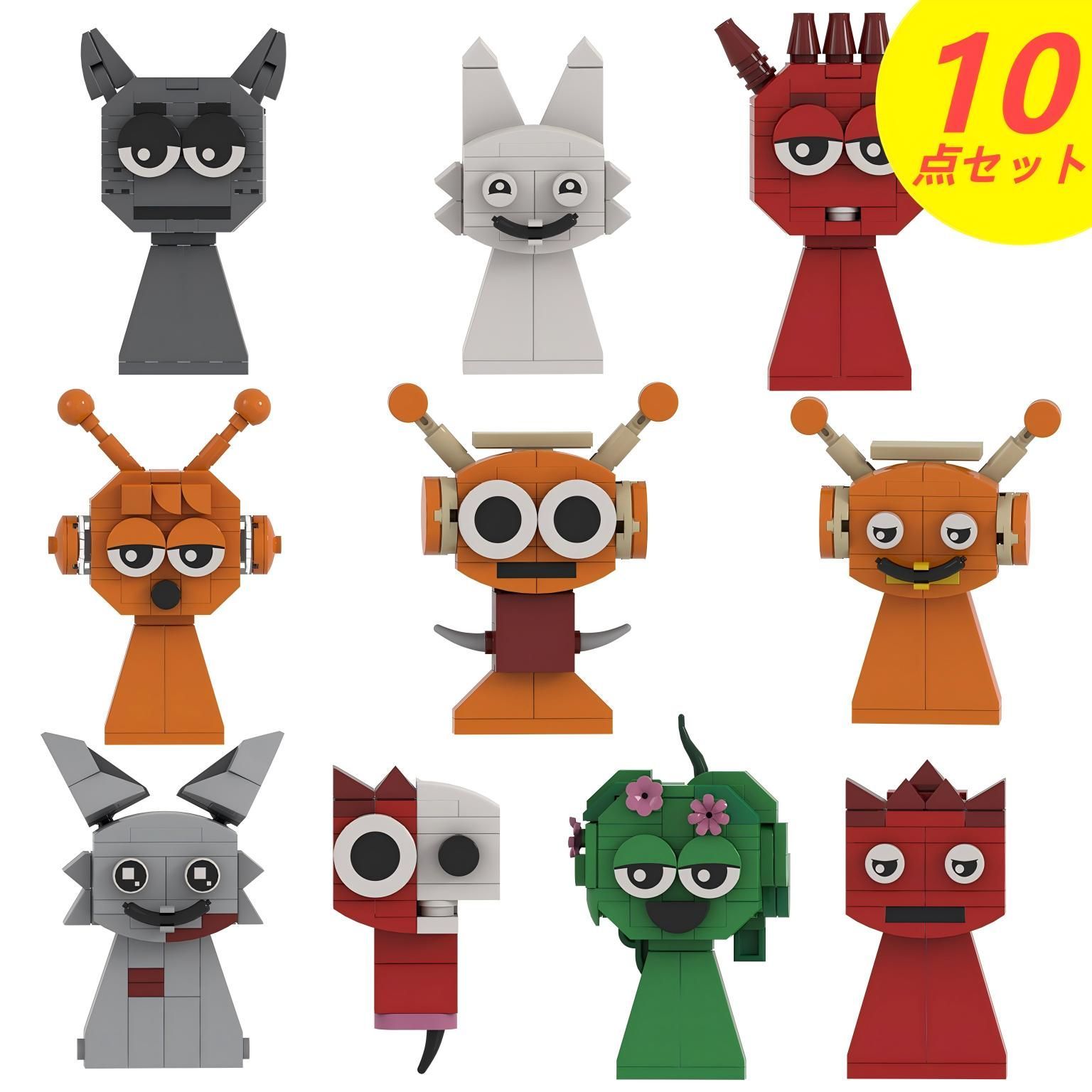 楽天市場】Sprunki incredibox スプランキー ぬいぐるみ 8点セット